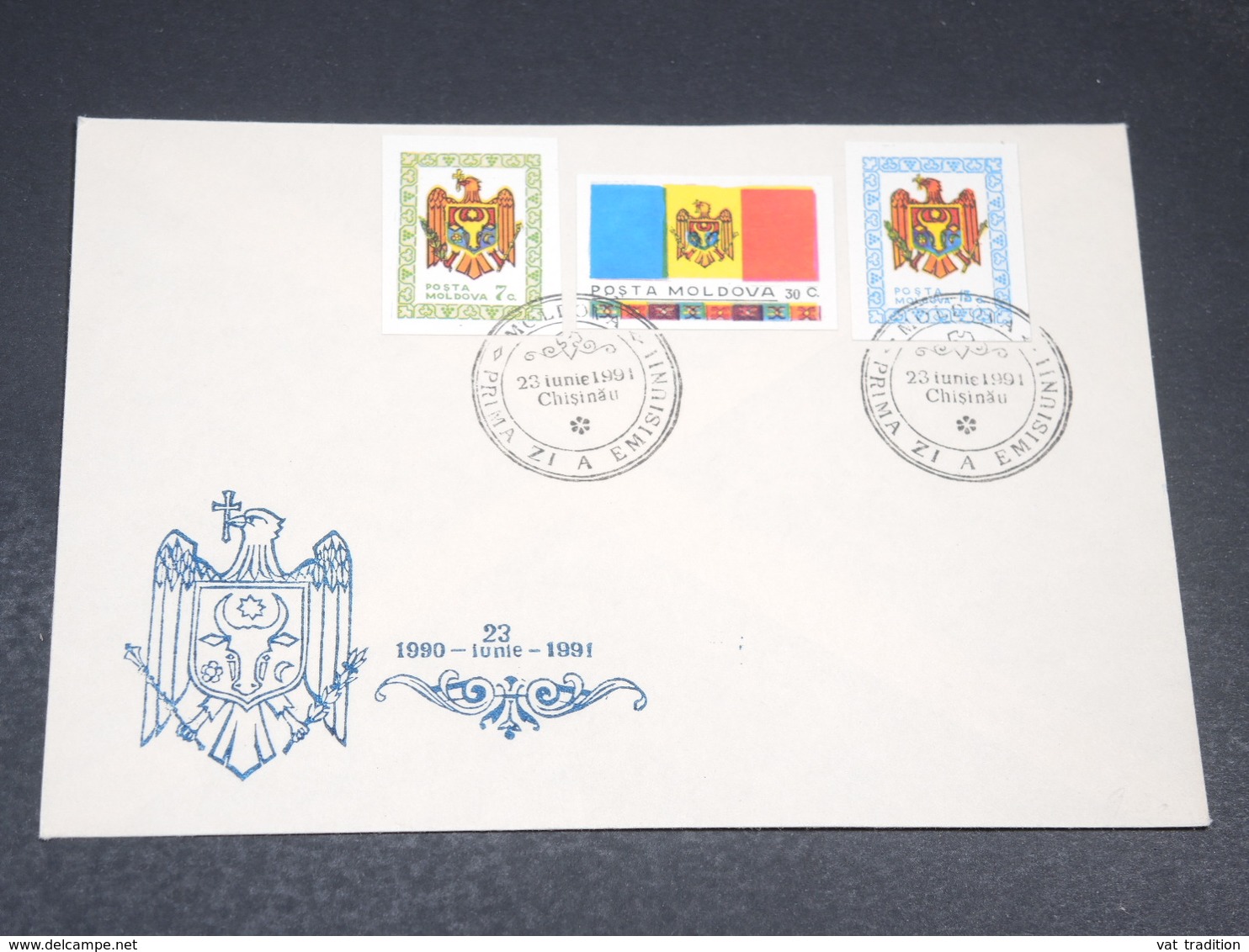 MOLDAVIE - Enveloppe FDC En 1991 - L 19670 - Moldavie