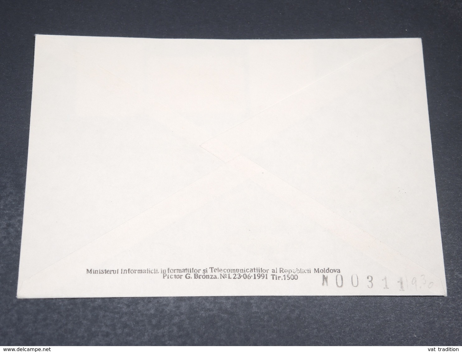 MOLDAVIE - Enveloppe FDC En 1991 - L 19670 - Moldavie