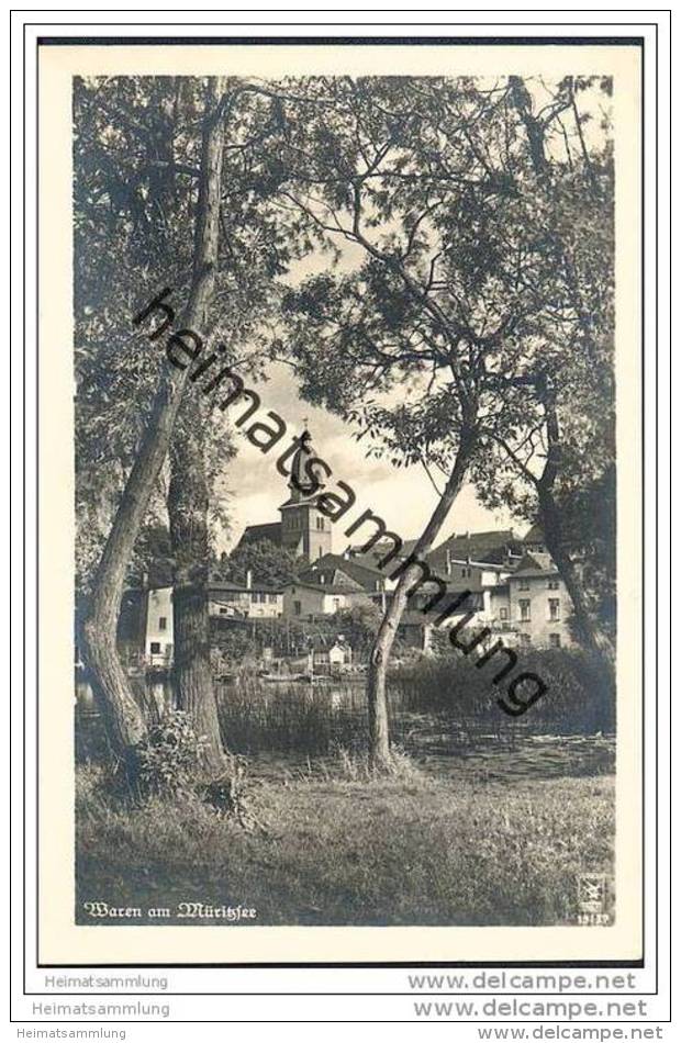 Waren-Müritz - Foto-AK 30er Jahre - Waren (Mueritz)