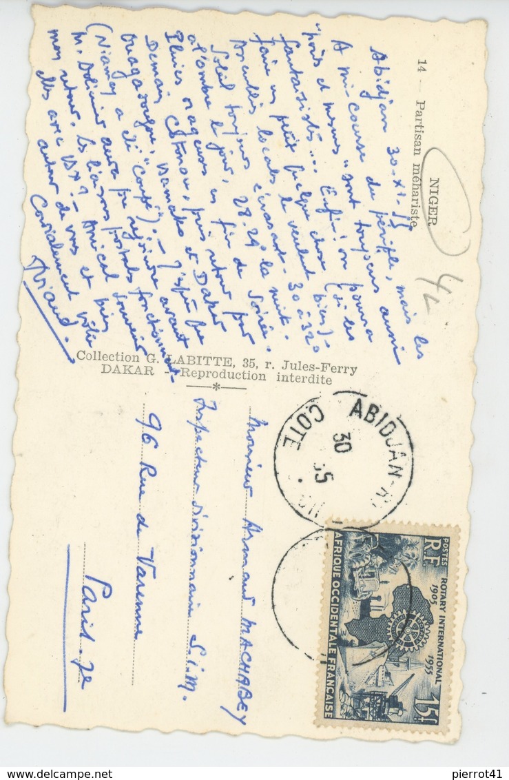 AFRIQUE - NIGER - Partisan Méhariste - Niger