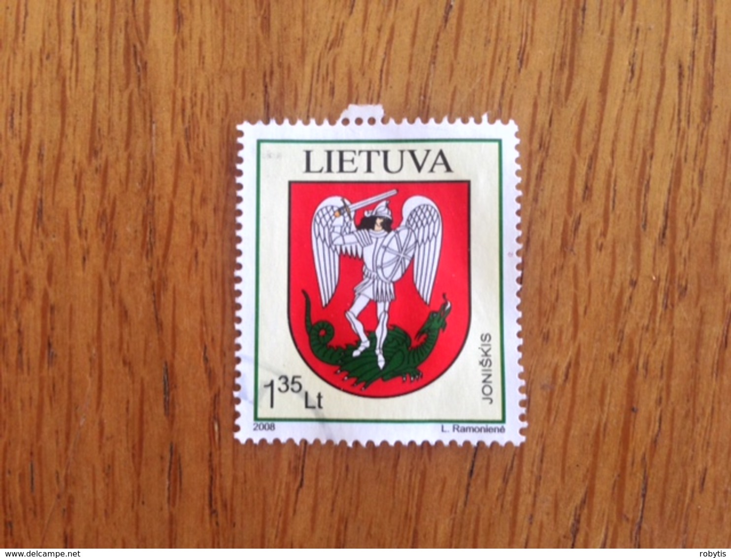 Lithuania Used Stamp 2008 - Lituania