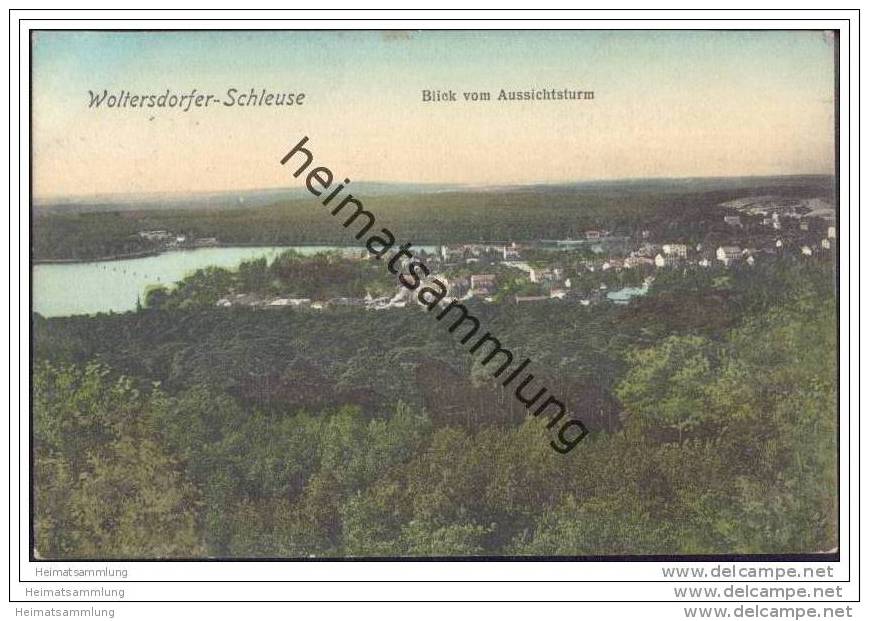 Woltersdorfer Schleuse - Blick Vom Aussichtsturm - Woltersdorf