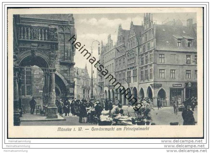 Münster - Gemüsemarkt Am Prinzipalmarkt - Verden