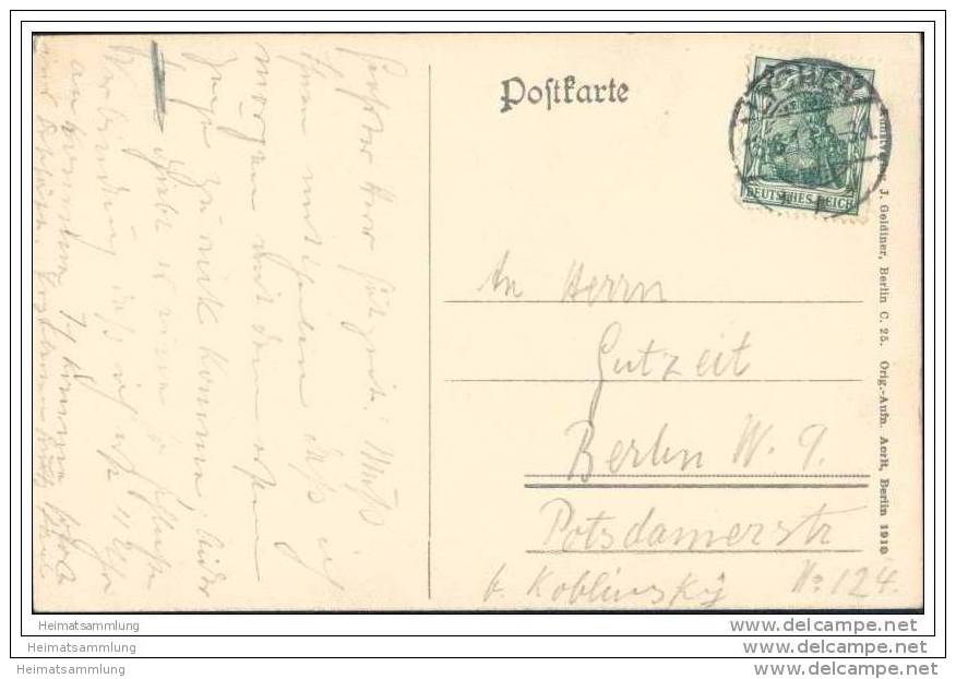 Lychen - Stadtsee Mit Panorama - Lychen