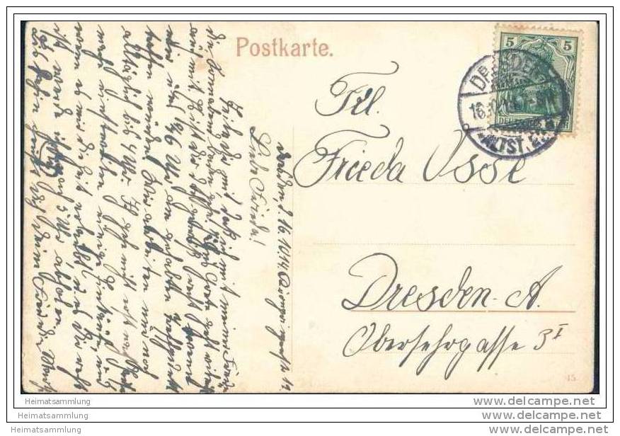 Chemnitz - Schlossteich Mit Schlosskirche - Chemnitz