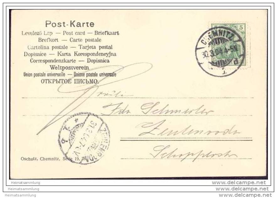 Chemnitz - Börse Mit Beckerdenkmal - Chemnitz