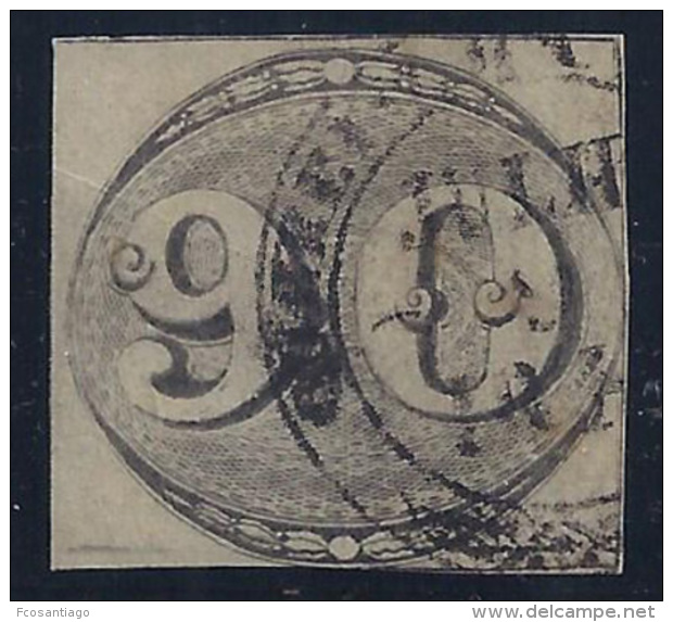 BRASIL 1843 - Yvert#3 - VFU - Used Stamps