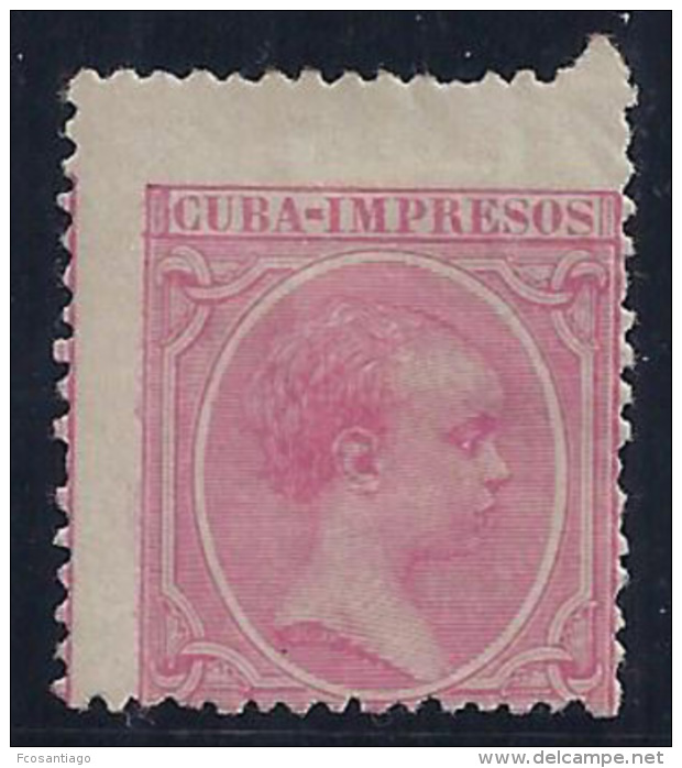 ESPAÑA/CUBA 1894 - Dentado Desplazado - MNH ** - Nuovi