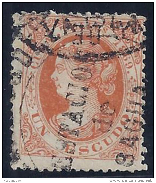 ESPAÑA/CUBA 1896 - Edifil #T6 Telegrafos - VFU - Cuba (1874-1898)