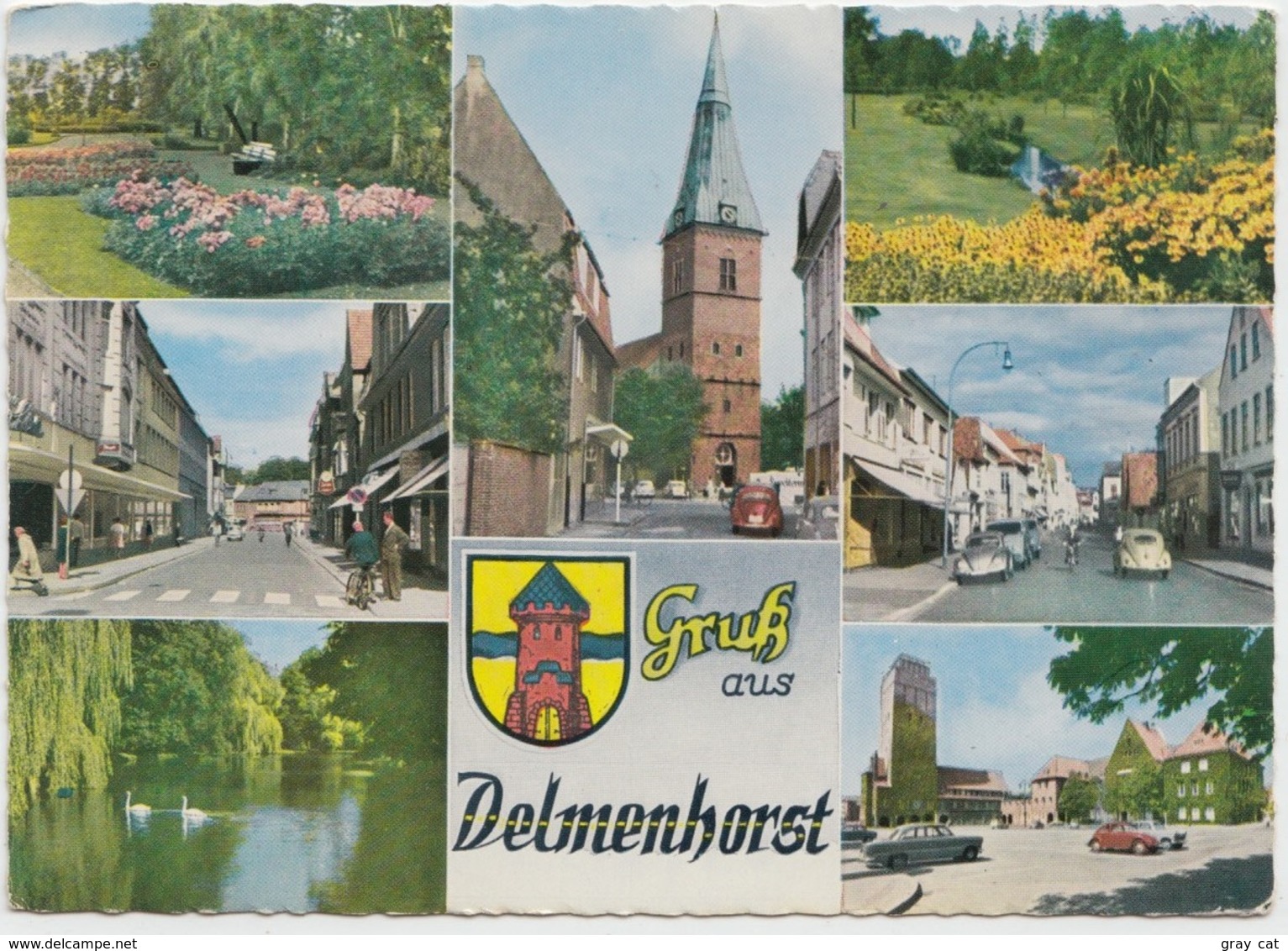 Grüsse Aus Delmenhorst, 1960s Unused Postcard [21362] - Delmenhorst