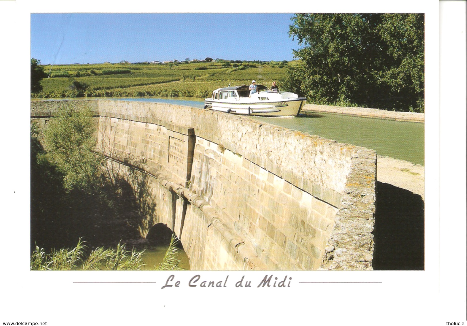 Ventenac-en-Minervois-Paraza (Aude)-Le Pont-Canal Du Répudre De 1676-sur Le Canal Du Midi-P.P.Riquet - Autres & Non Classés