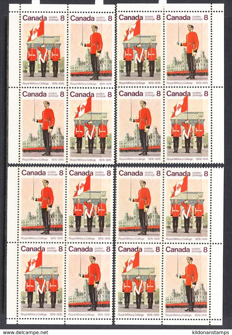 Canada 1976 Mint No Hinge, Corner Blocks, Sc# 693a - Ongebruikt