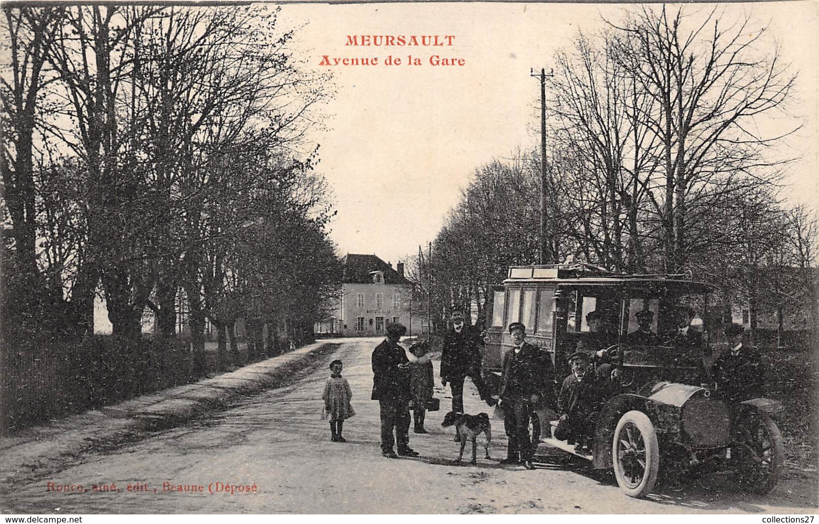 21-MEURSAULT- AVENUE DE LA GARE - Meursault