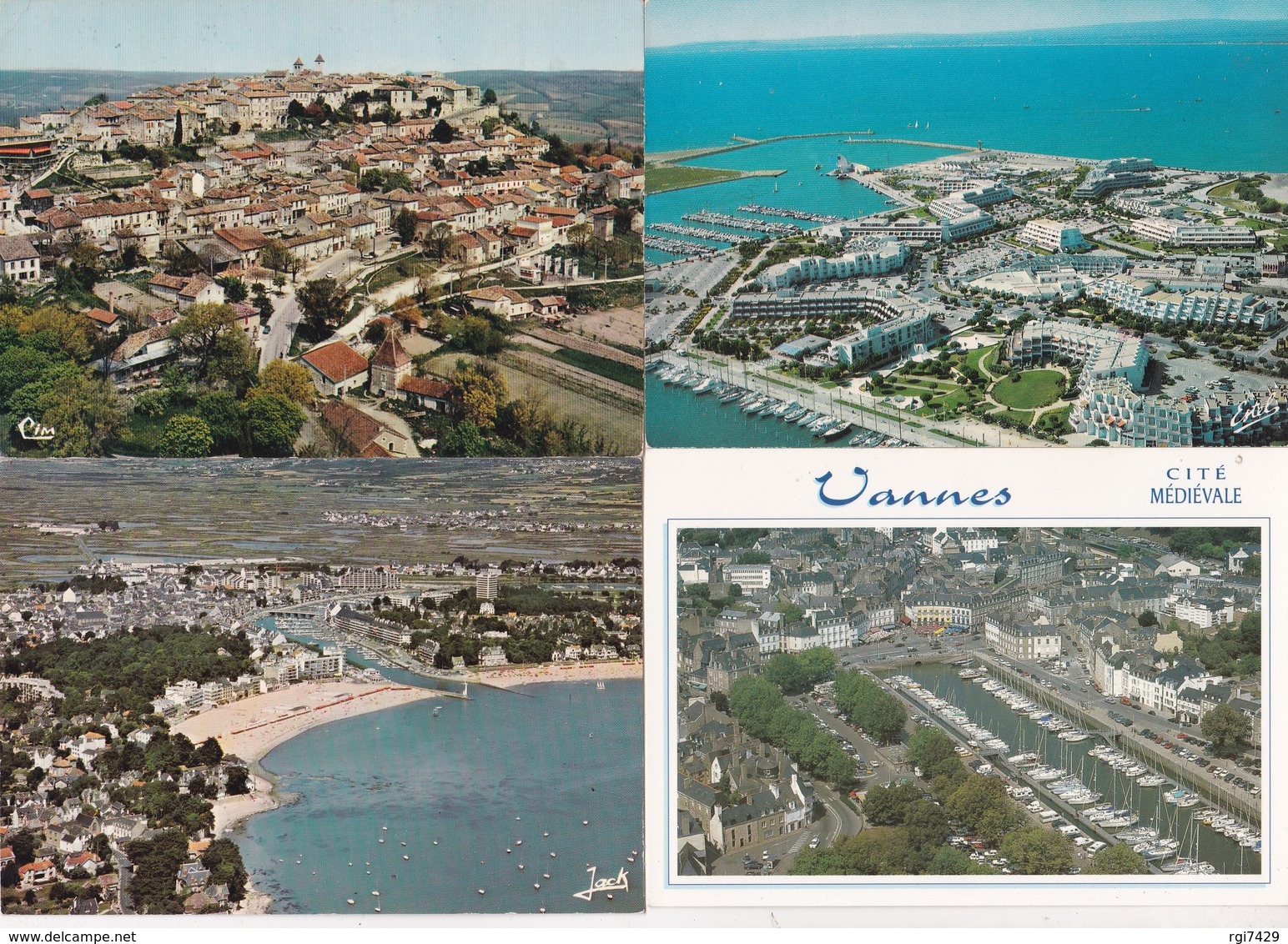 50 Vues Aeriennes--france--cpm Couleur - 5 - 99 Postkaarten