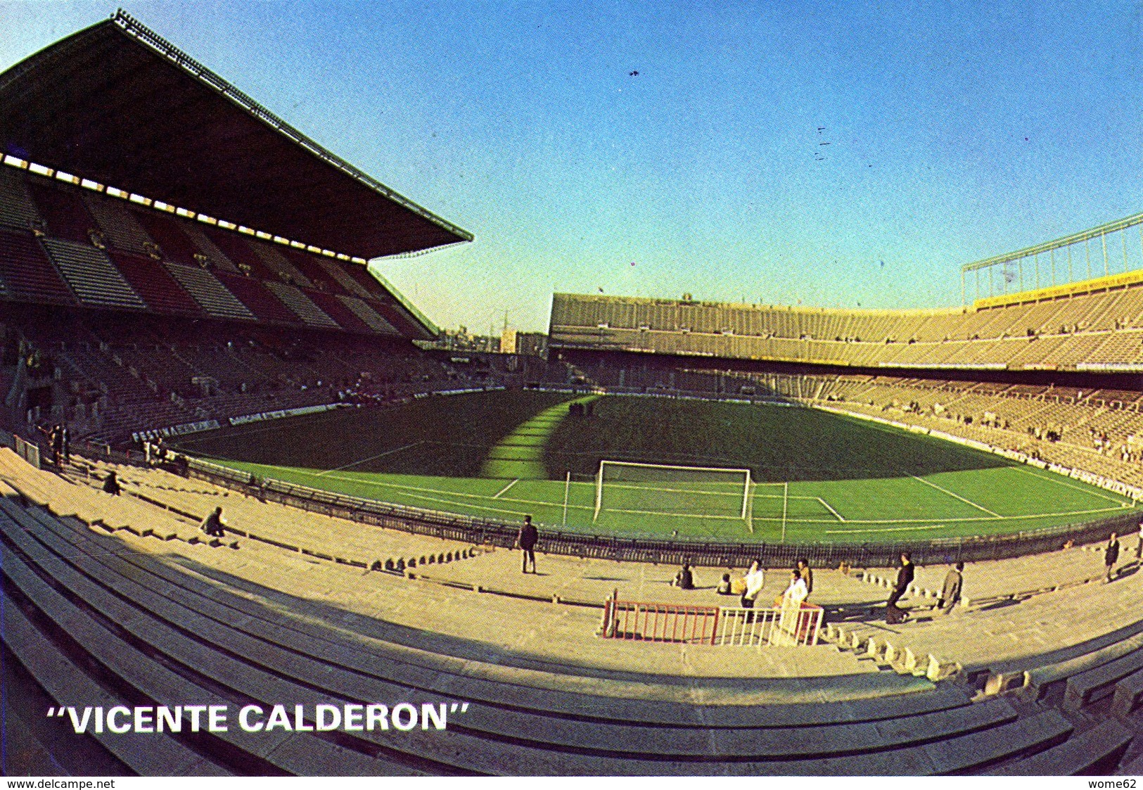 POSTAL ESTADIO VICENTE CALDERON - MADRID - ATLETICO DE MADRID - STADIUM POSTCARD - WORLD CUP 1982 - Fussball