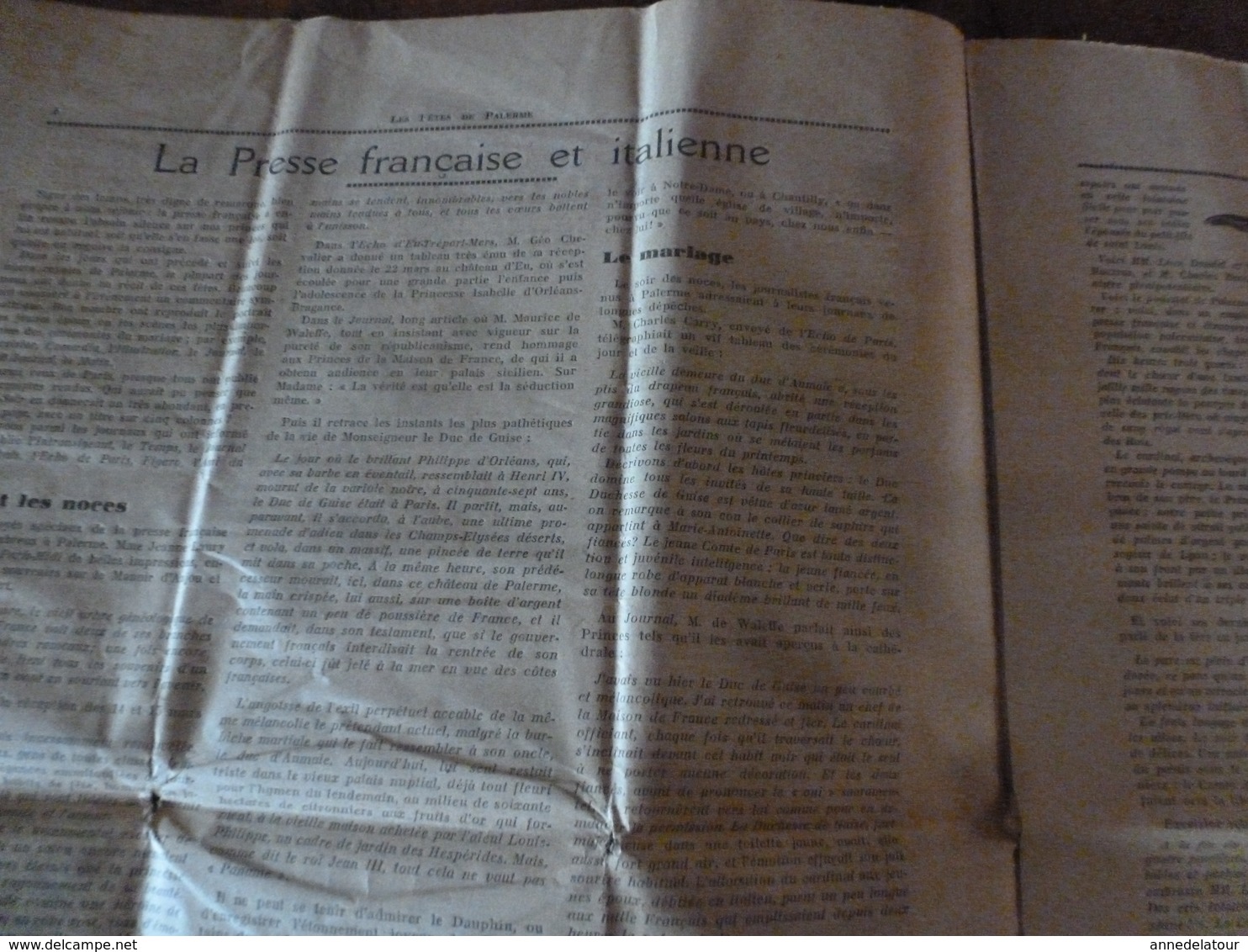 1931 N° Spécial de L'ACTION FRANCAISE ---> Le mariage du Dauphin (Journal monarchiste virulent, antisémite)