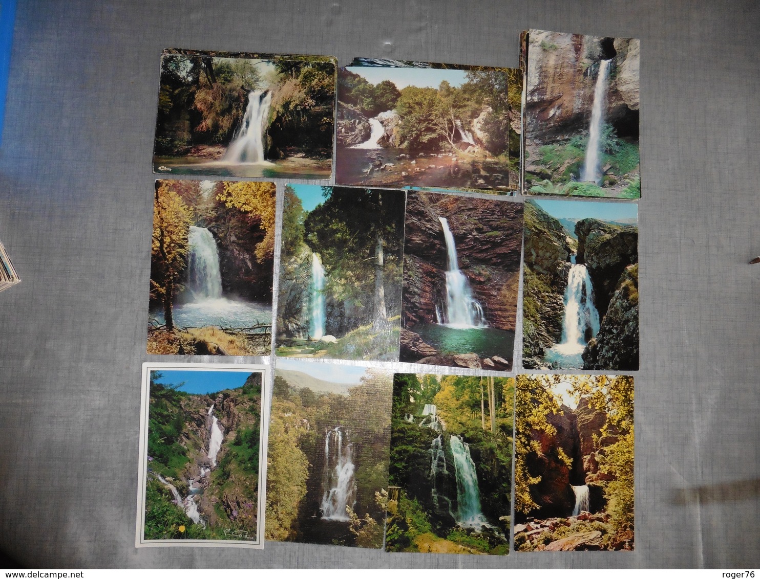 LOT   DE  200 CARTES  POSTALES   DE   CASCADES   DE  FRANCE - 100 - 499 Cartes