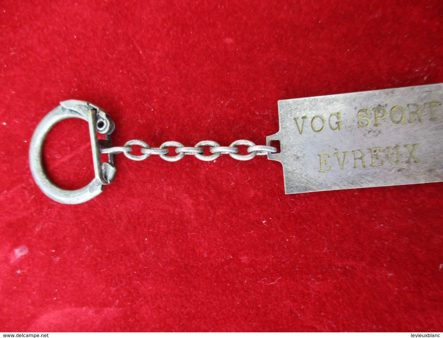 Porte-Clés Publicitaire/Sport/ VOG Sport EVREUX/ Pétanque /Années 1960-80      POC335 - Key-rings