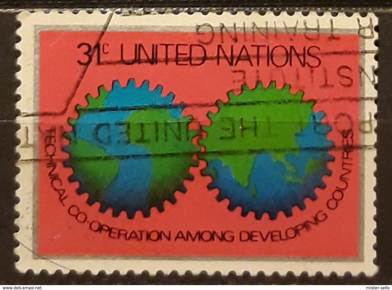 NACIONES UNIDAS - NEW YORK 1978 Technical Co-operation Among Developing Countries. USADO - USED. - Oblitérés