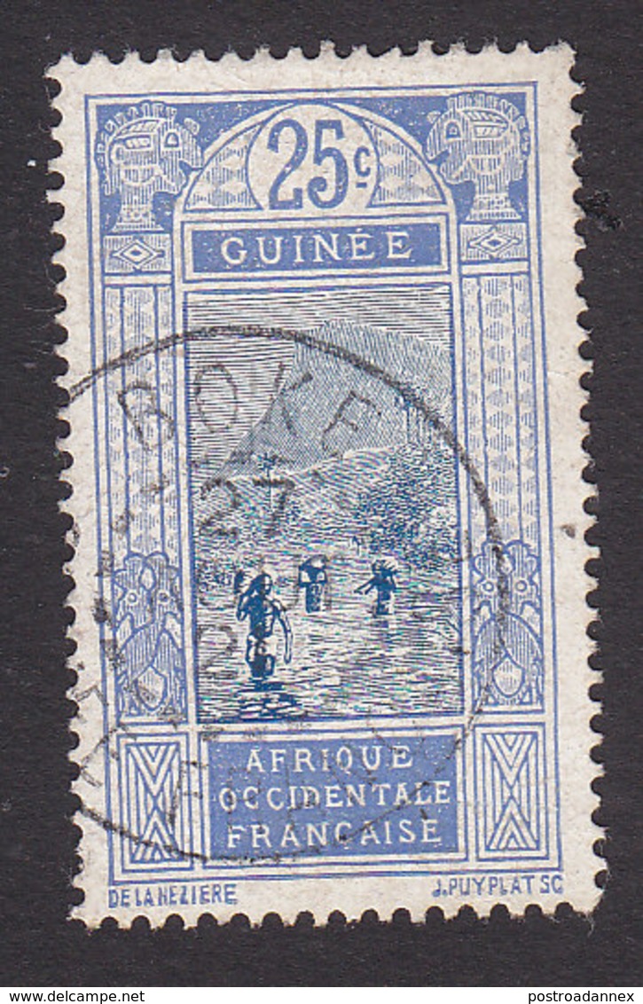 French Guinea, Scott #77, Used, Ford At Kitim, Issued 1912 - Used Stamps