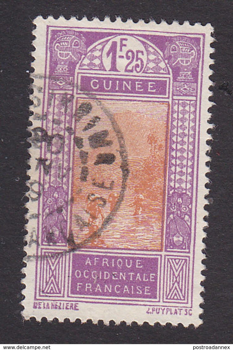 French Guinea, Scott #98, Used, Ford At Kitim, Issued 1912 - Oblitérés