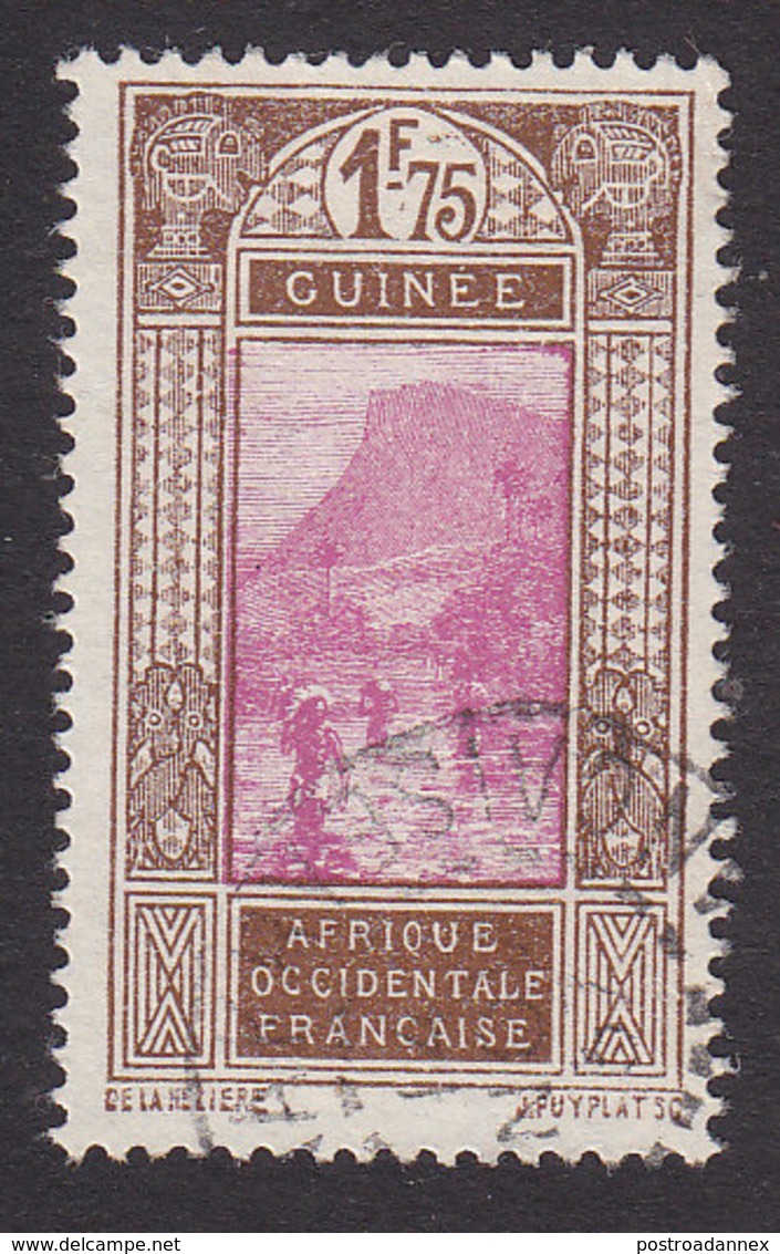 French Guinea, Scott #100, Used, Ford At Kitim, Issued 1912 - Used Stamps