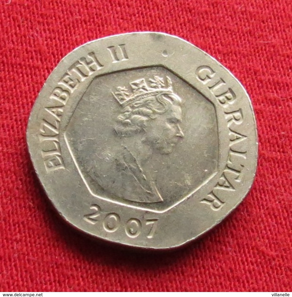 Gibraltar 20 Pence 2007 KM# 1083 *V2 Gibilterra - Gibraltar