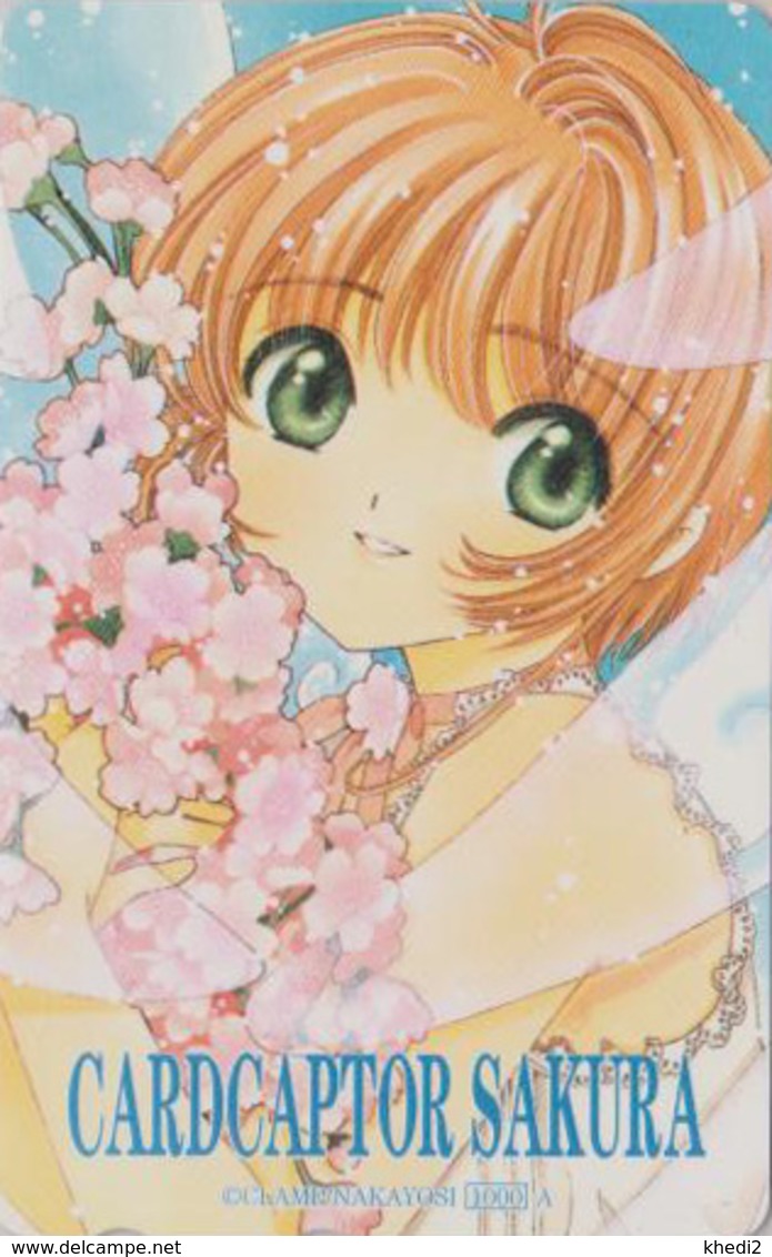 Télécarte NEUVE Japon / 110-016 - MANGA - CLAMP - CARDCAPTOR SAKURA - ANIME MINT Japan Phonecard - 10337 - BD