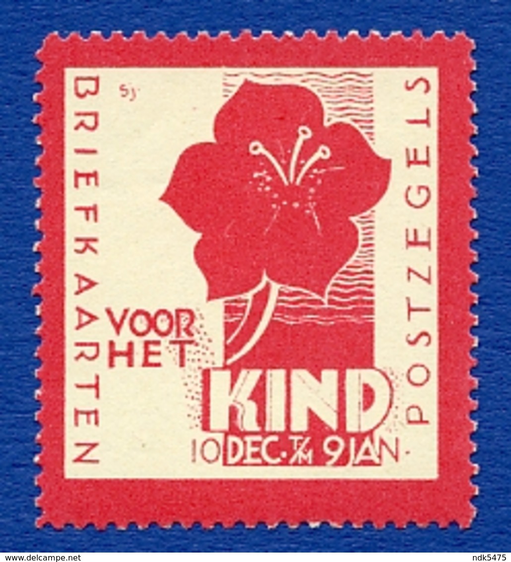 CINDERELLA : NETHERLANDS : POSTZEGELS / BRIEFKAARTEN VOOR HET KIND - Cinderellas