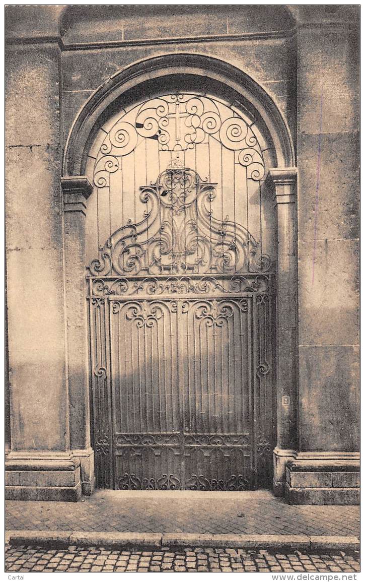 LIEGE - Eglise Saint-Barthélémy - Porte D'entrée En Fer Forgé - Luik