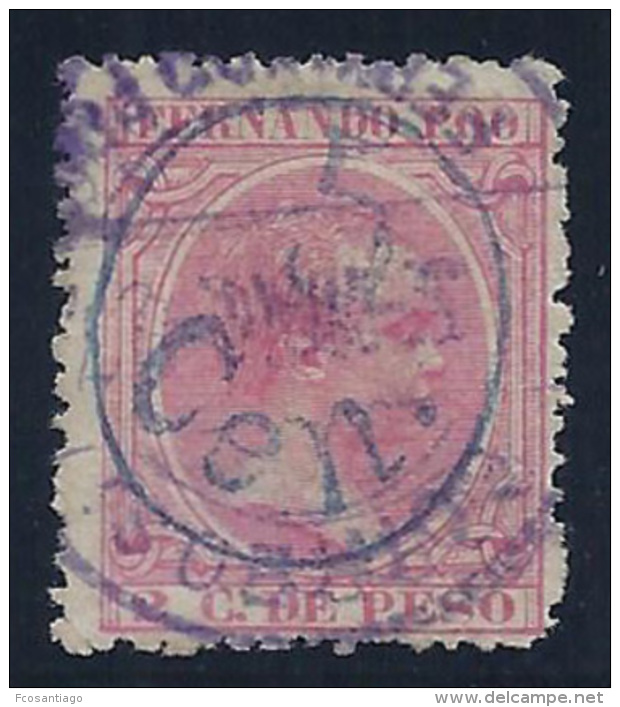 ESPAÑA/FERNANDO POO 1896/900 - Edifil #40A - VFU - Fernando Po