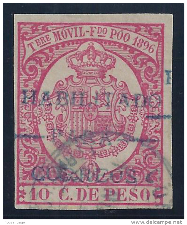 ESPAÑA/FERNANDO POO 1900 - Edifil #41B - VFU - Fernando Po