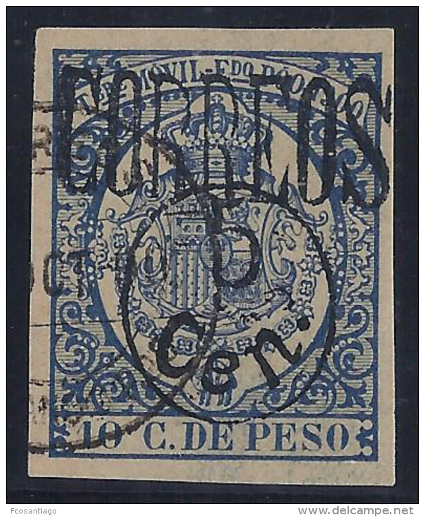 ESPAÑA/FERNANDO POO 1900 - Edifil #48A - VFU - Fernando Po