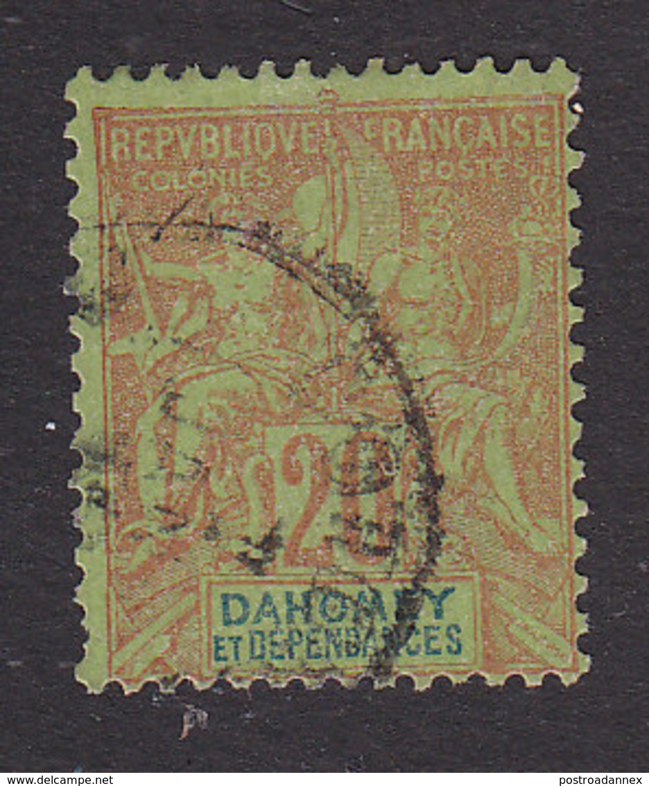 Dahomey, Scott #7, Used, Navigation And Commerce, Issued 1899 - Used Stamps