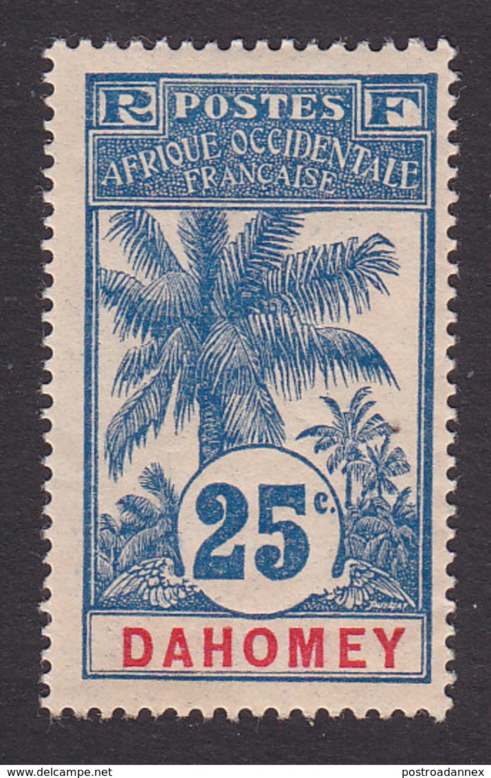 Dahomey, Scott #23, Mint Hinged, Oil Palm, Issued 1906 - Unused Stamps