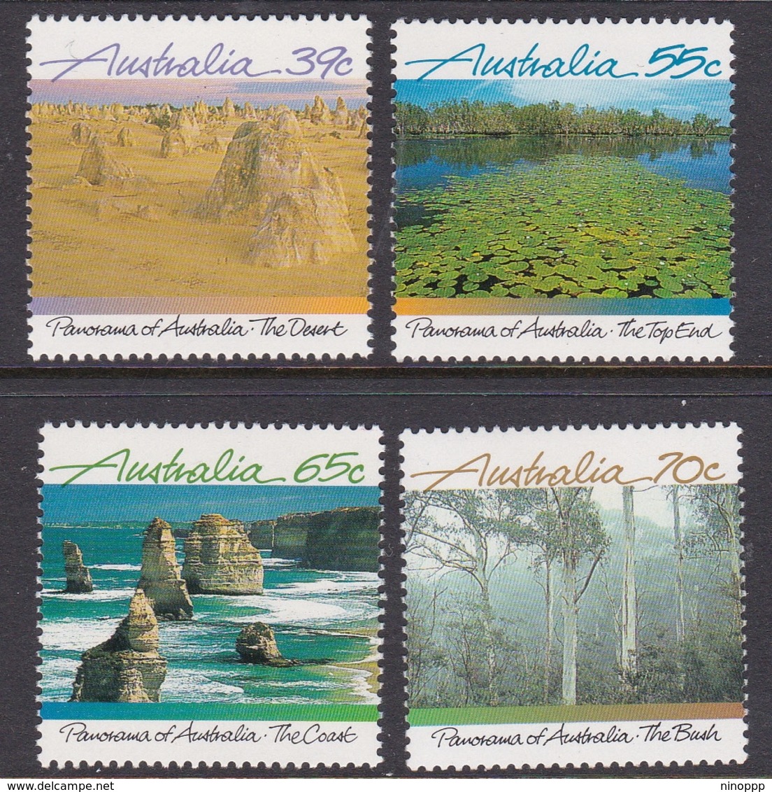 Australia ASC 1174-1177 1988 Panorama Of Australia, Mint Never Hinged - Mint Stamps