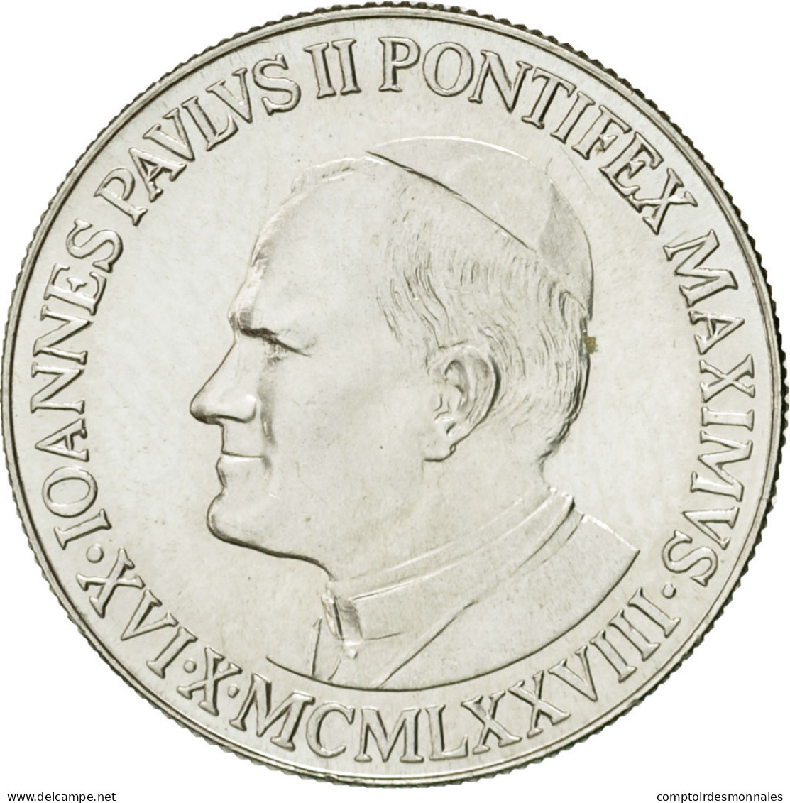 Vatican, Médaille, Pape Jean Paul II, 1980, SPL+, Argent - Other & Unclassified