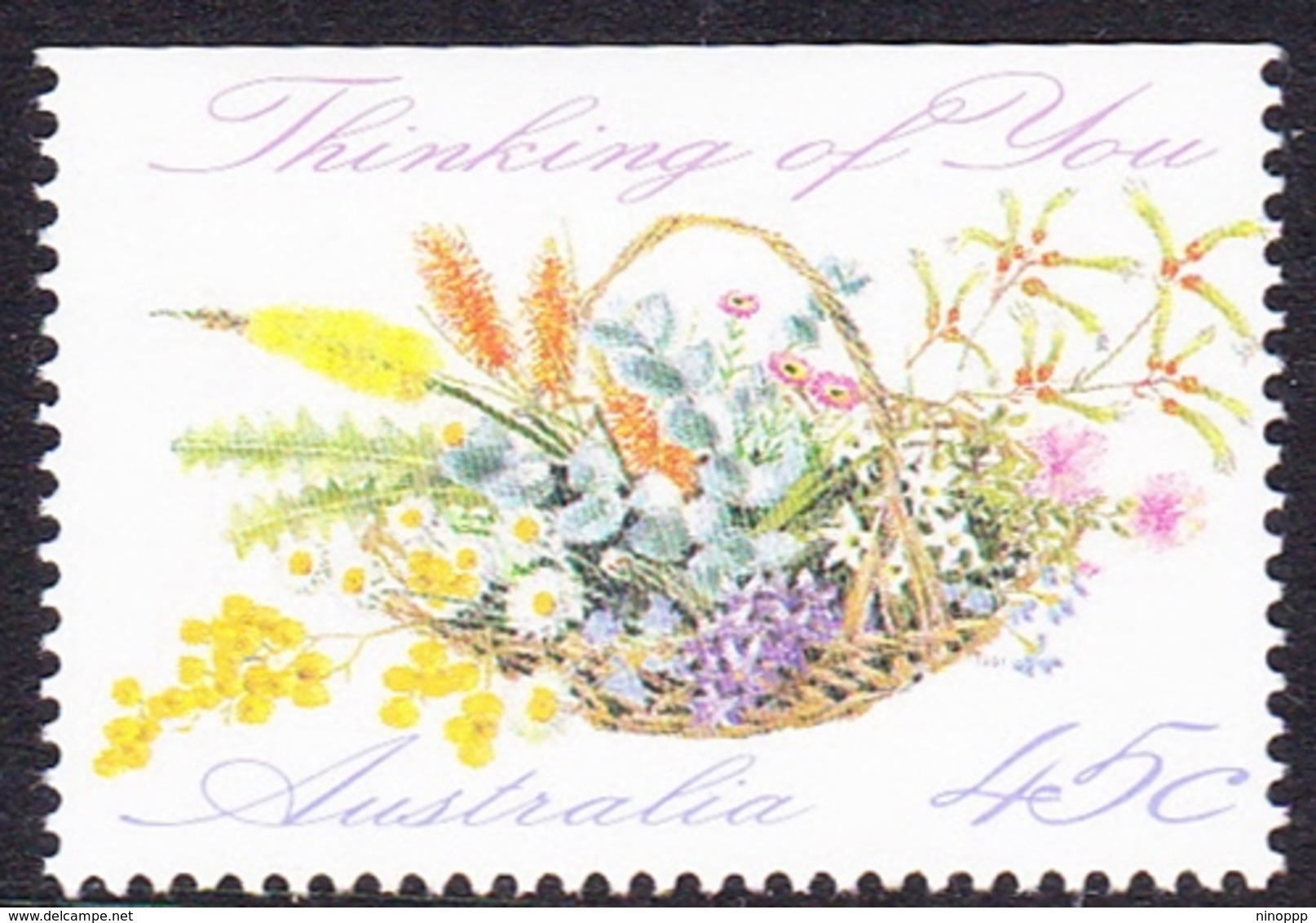 Australia ASC 1328 1992 Thinking Of You, Booklet Stamp, Mint Never Hinged - Mint Stamps