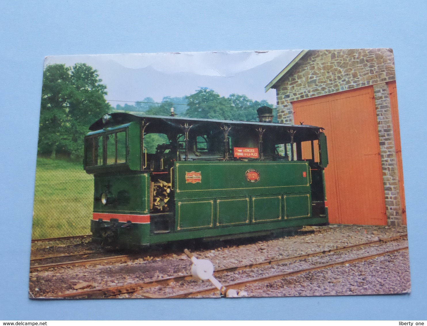 TTA Tramway Touristique De L'Aisne : P 169 Locomotive Type Vicinal N° 1076 ( La Dendre ) Anno 19?? ( Voir Photo ) ! - Erezée