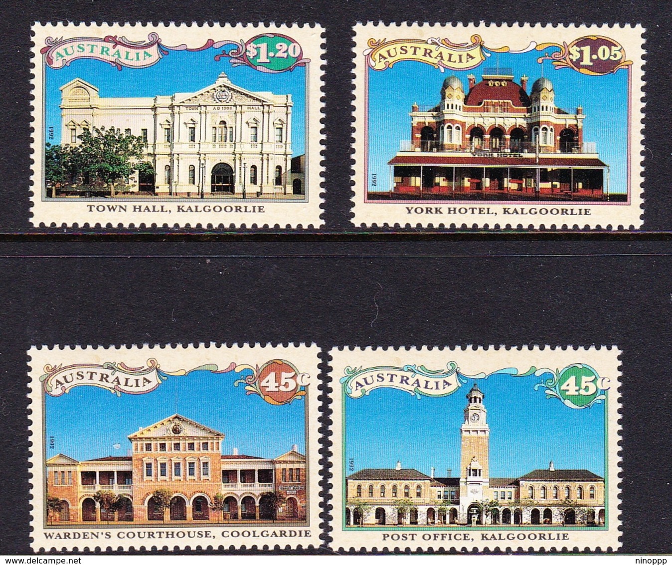 Australia ASC 1364-1367 1992 Desert Gold, Mint Never Hinged - Mint Stamps