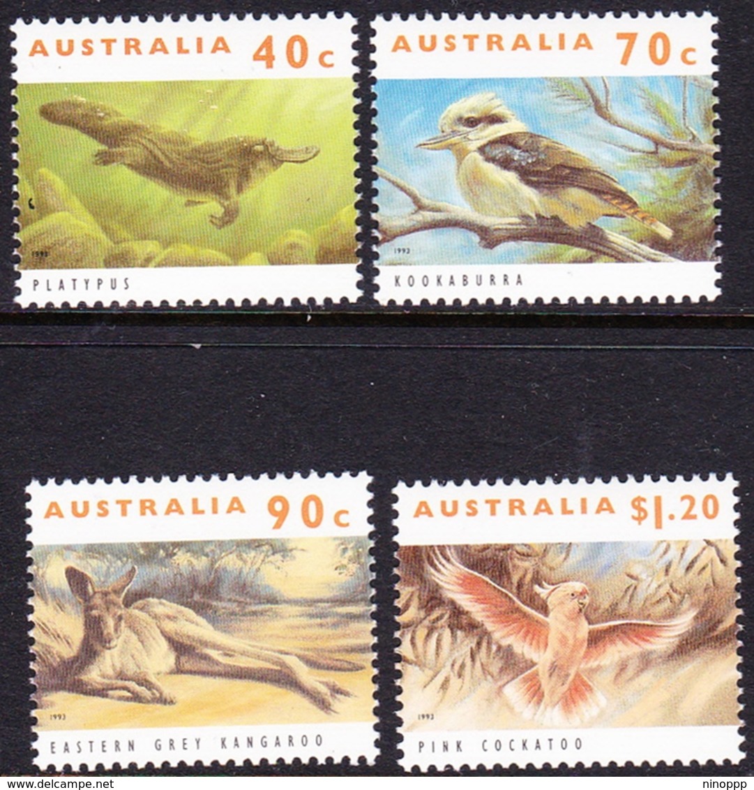 Australia ASC 1402-1405 1993 Australian Wildlife, Mint Never Hinged - Mint Stamps