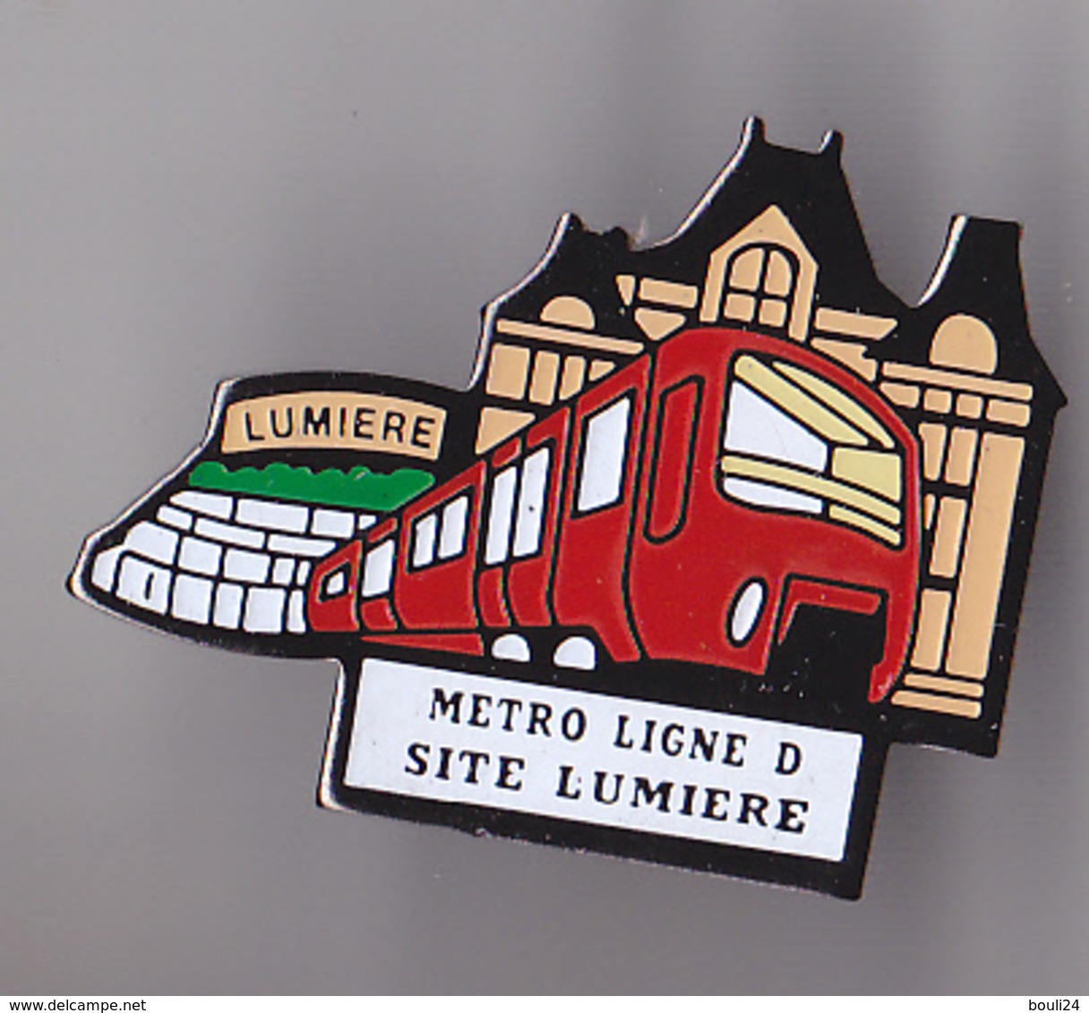 PIN'S THEME SNCF METRO LIGNE D  SITE LUMIERE - TGV