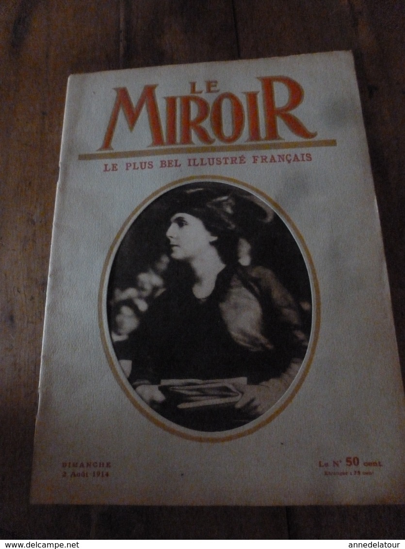 1914 LE MIROIR Le Plus Bel Illustré Français-->AFFAIRE CAILLAUX;Eclipse;Tragédie Scott;Shackleton;Les Femmes Serbes;etc - Autres & Non Classés