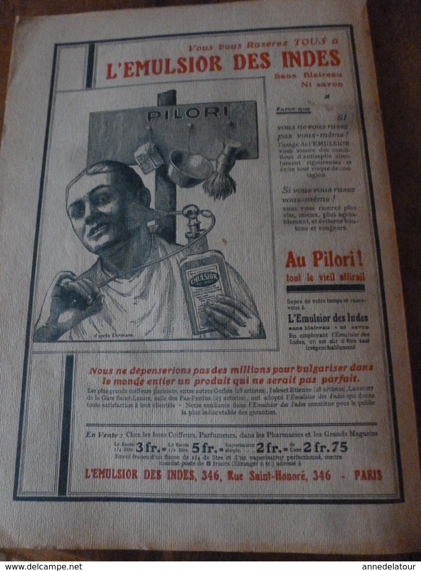 1914 LE MIROIR Le plus bel illustré français-->AFFAIRE CAILLAUX;Eclipse;Tragédie Scott;Shackleton;Les femmes serbes;etc