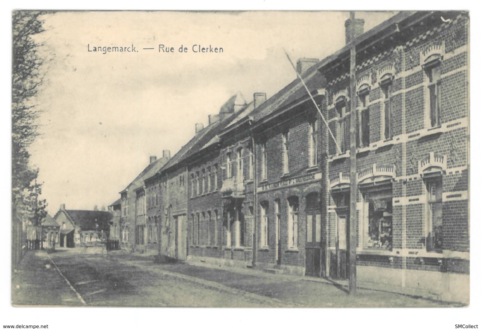 Belgique. Langemarck, Rue De Clerken (A2p39) - Langemark-Poelkapelle