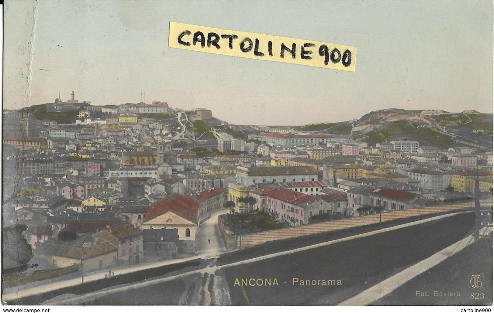 Marche-ancona Veduta Particolare Panorama Ancona Primissimi 900 (fot.baviera ) - Ancona