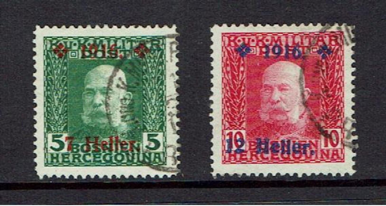 BOSNIA AND HERZEGOVINA....used...1916 - Bosnia And Herzegovina