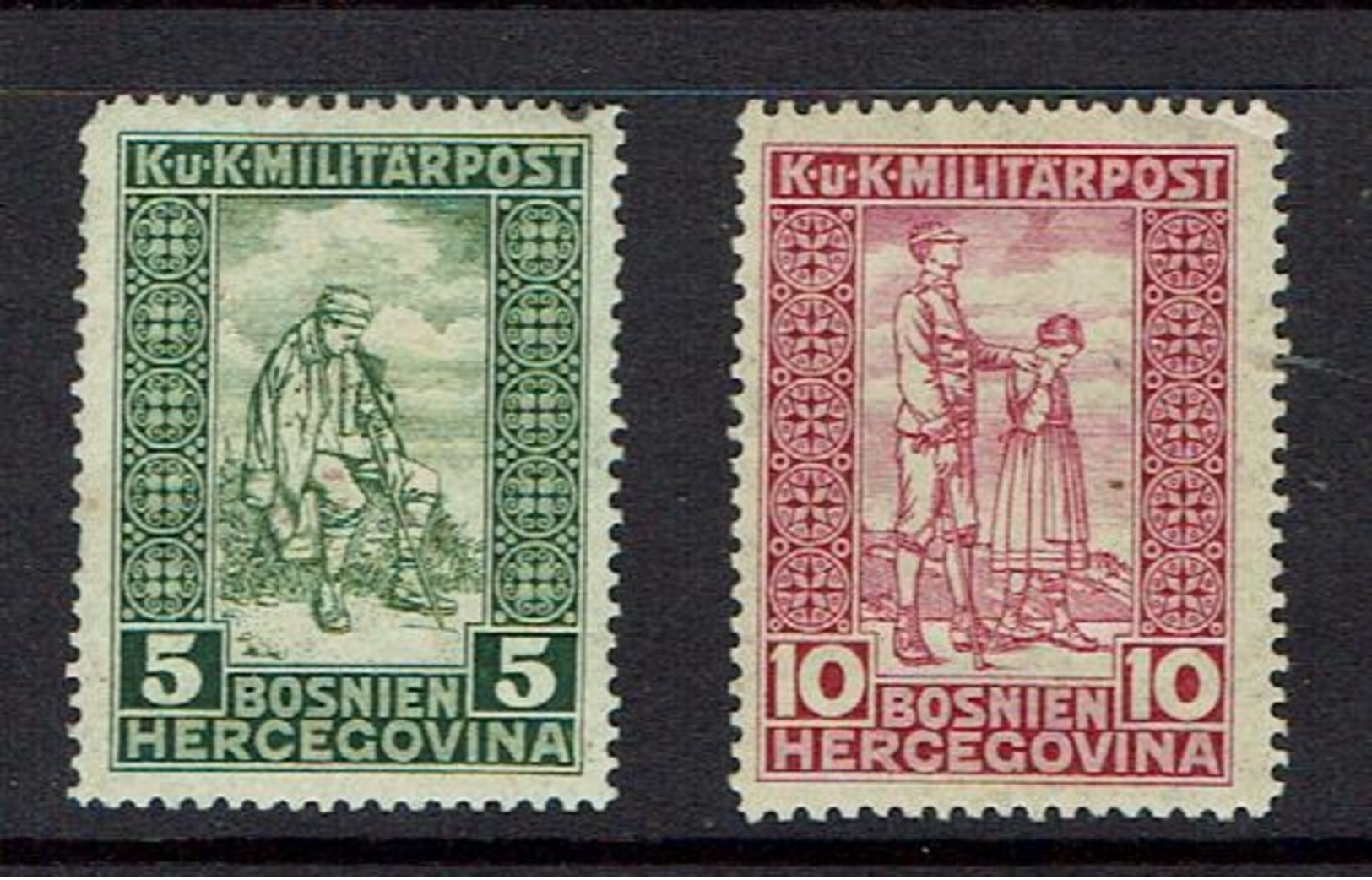 BOSNIA AND HERZEGOVINA...mh...1916 - Bosnia And Herzegovina