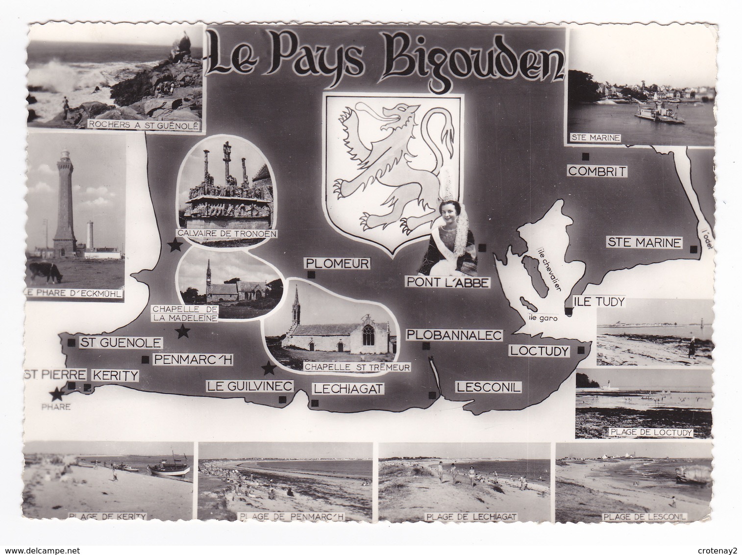 29 Le Pays Bigouden N°10 009 En 1962 Loctudy Lesconil Penmarc'h Le Guilvinec Plobannalec Pont L'Abbé Ile Tudy - Loctudy