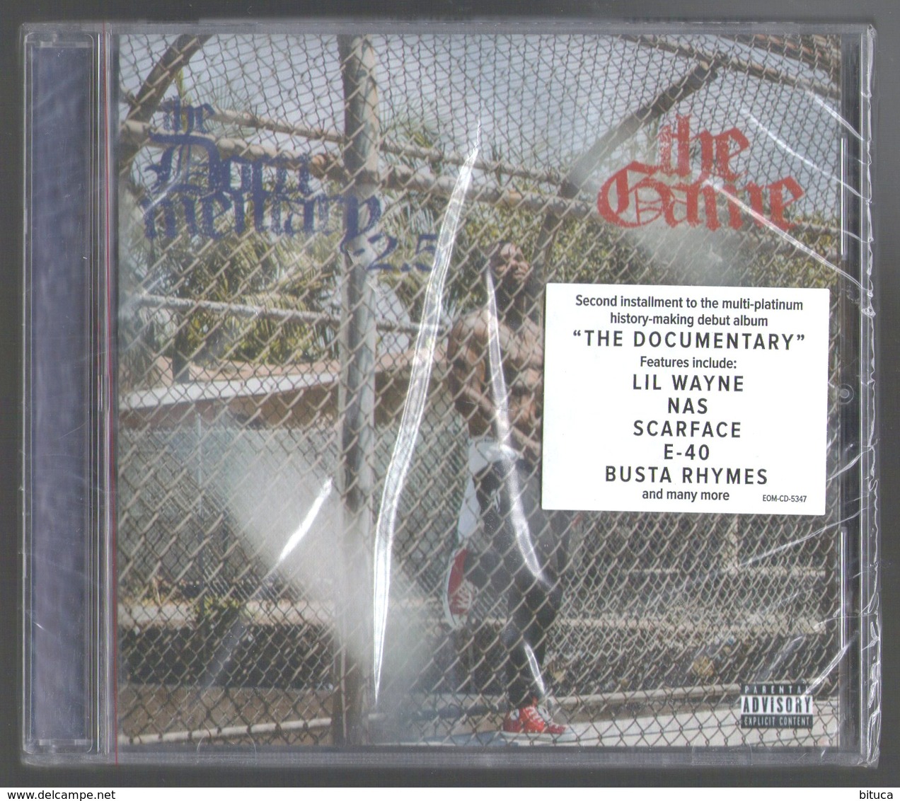 CD THE GAME THE DOCUMENTARY LIL WAYNE SCARFACE BUSTA RHYMES NAS NEUF SOUS BLISTER & RARE - Rap & Hip Hop